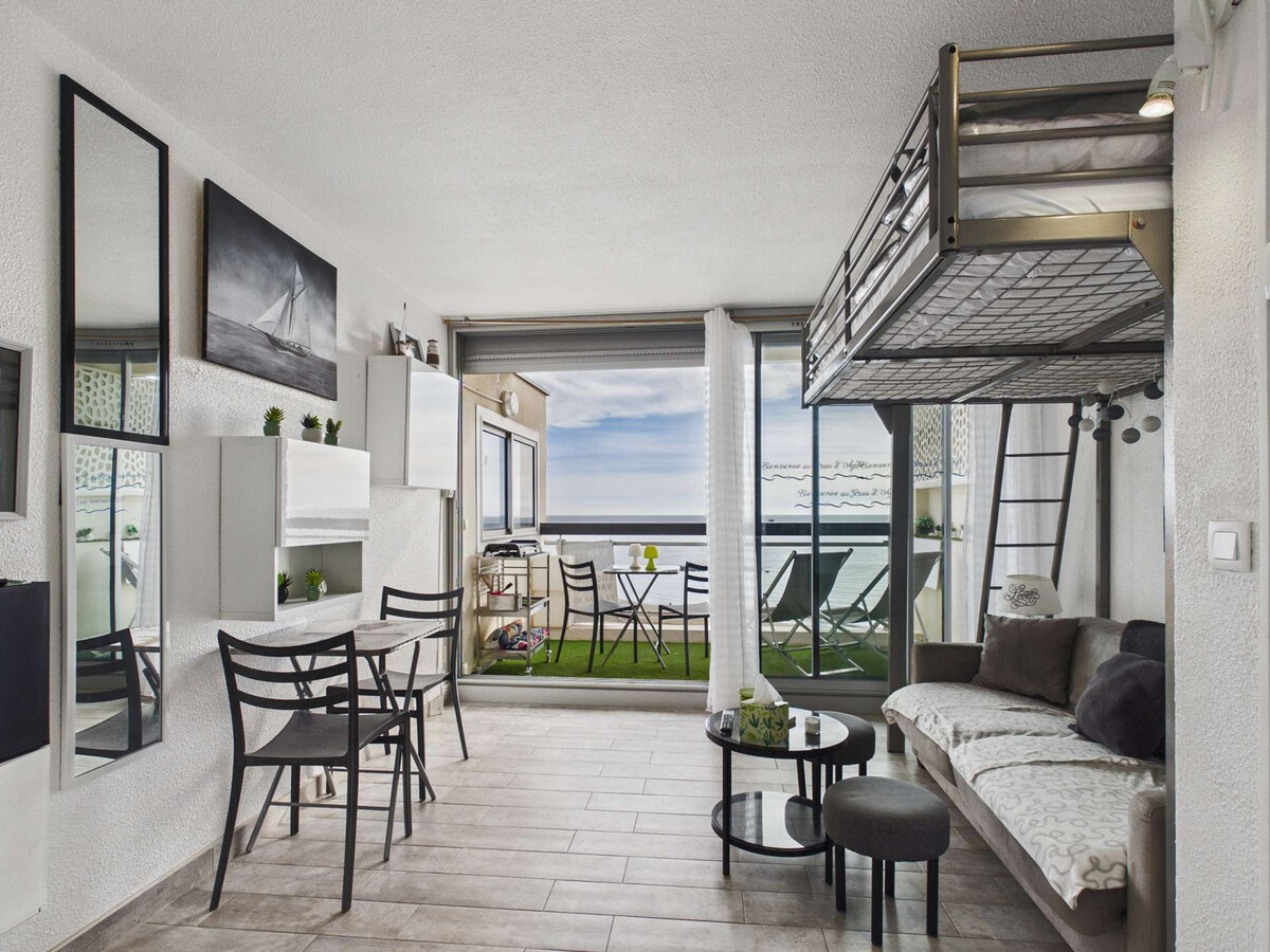 Studio vue mer avec terrasse au Grau d'Agde - Photo 5