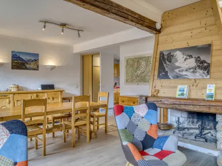 Appartement Megève Jaillet, 6 pers., balcon sud : photo 3