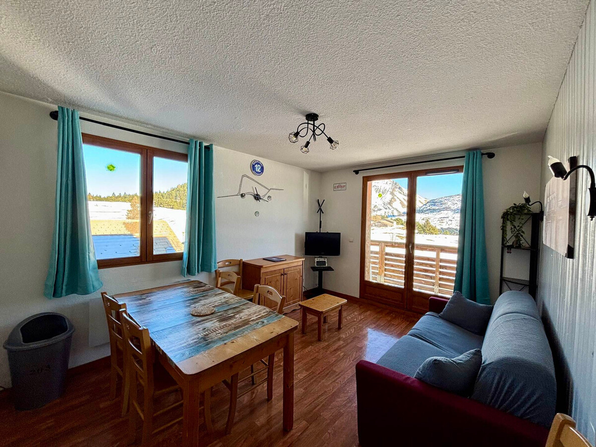 Appartement 4 pièces Superdévoluy, 8 pers., balcon montagne - Photo 1