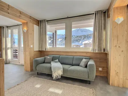 Appartement 8 pers, balcon 19 m² et vue Mont-Blanc à La Plagne : photo 5