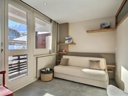 Appartement 8 pers, balcon 19 m² et vue Mont-Blanc à La Plagne : photo 9