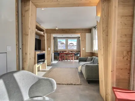 Appartement 8 pers, balcon 19 m² et vue Mont-Blanc à La Plagne : photo 14