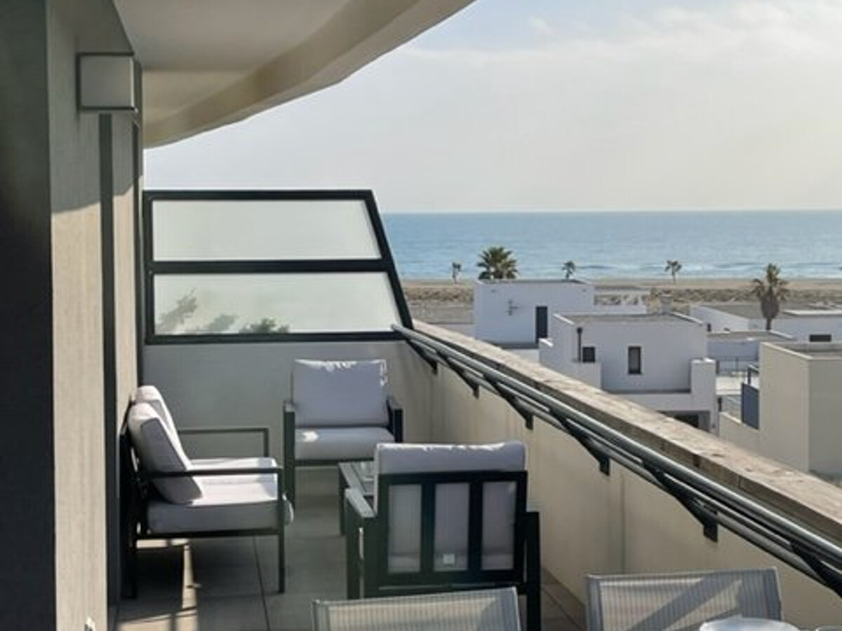 Appartement T3 vue mer au Barcarès, 100 m plage - Photo 1