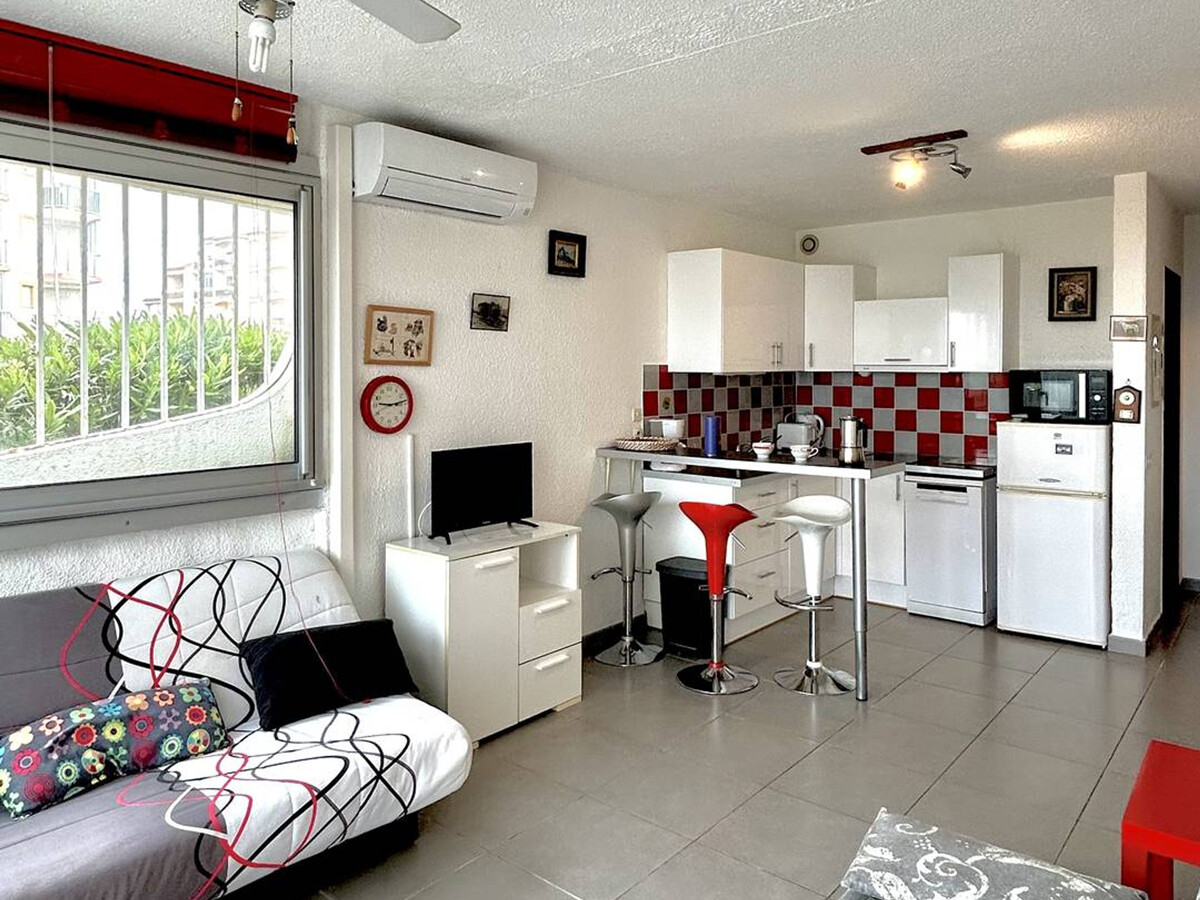 Studio climatisé en rez-de-chaussée, accès plage direct - Photo 11