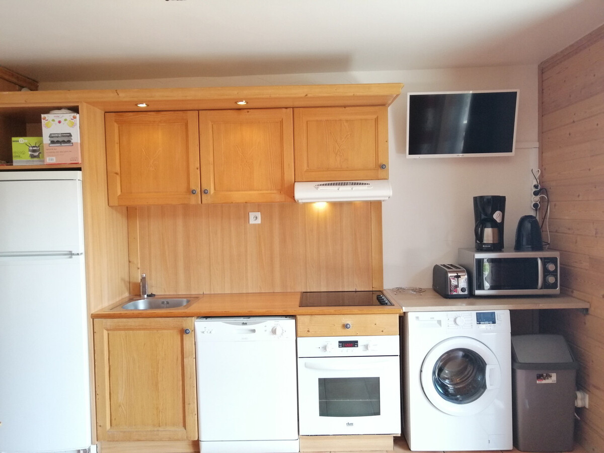 Appartement 3 pièces 8 personnes à Pra-Loup, balcon montagne - Photo 3