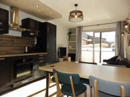 Location appartement à Les Deux Alpes, Appartement rénové 6 pers, balcon, proximité montagne