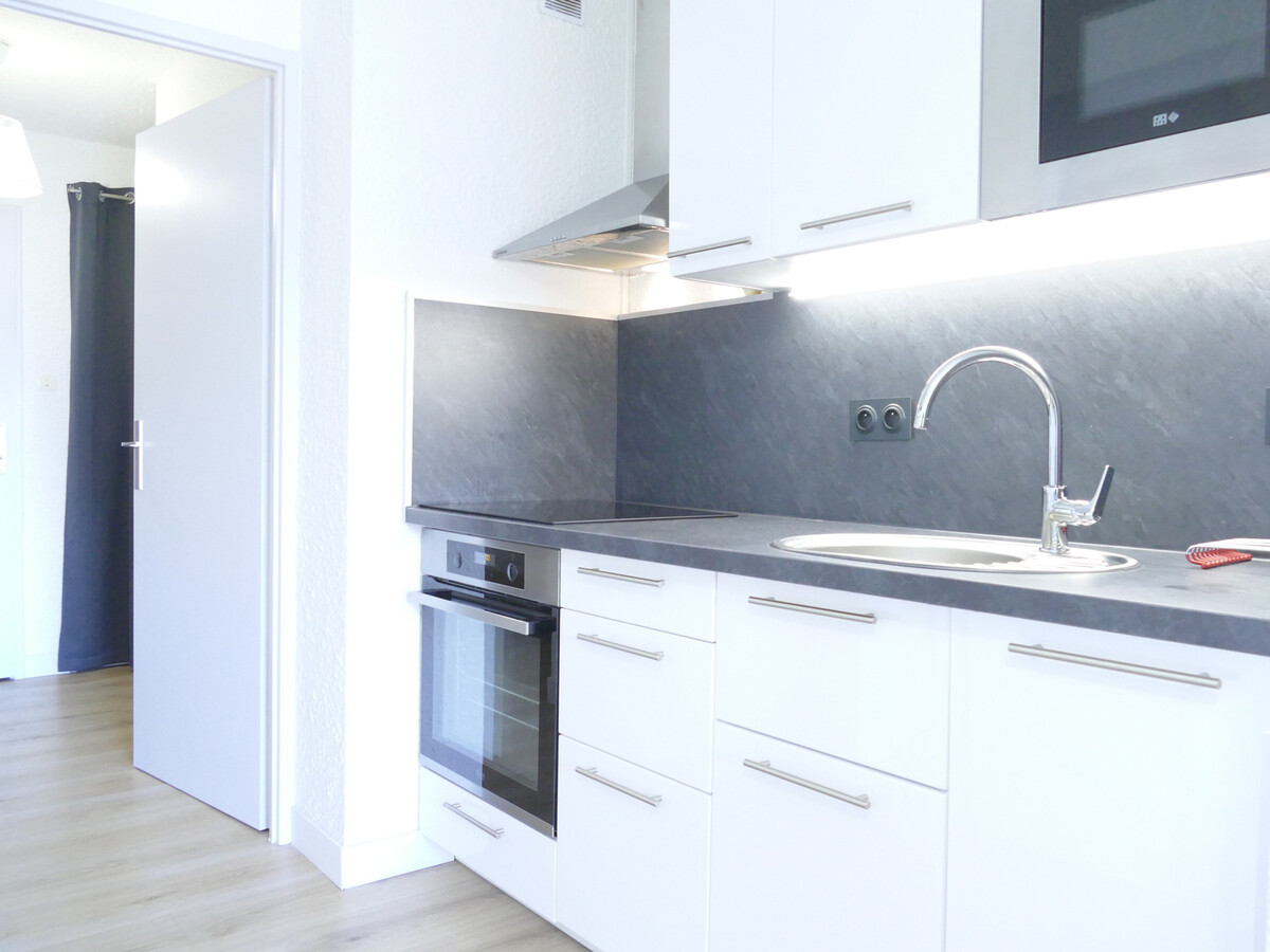 Studio 29m² rénové, balcon sud glacier, 4 pers - Photo 8