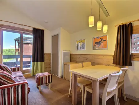 Location appartement à Belle Plagne, Joli studio cabine pour 4 pers, proche des pistes