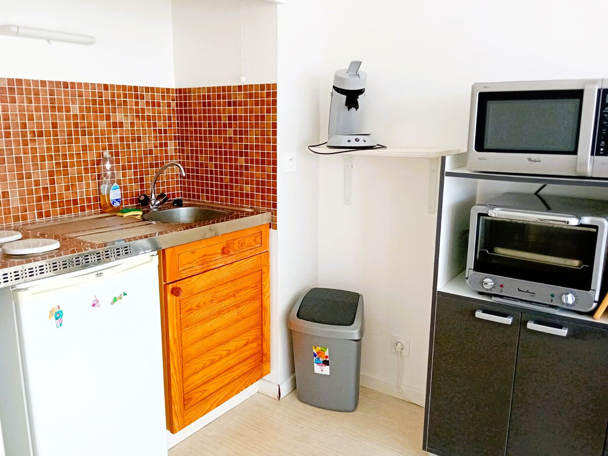 Studio 4 pers. Capbreton : terrasse vue océan & parking - Photo 3