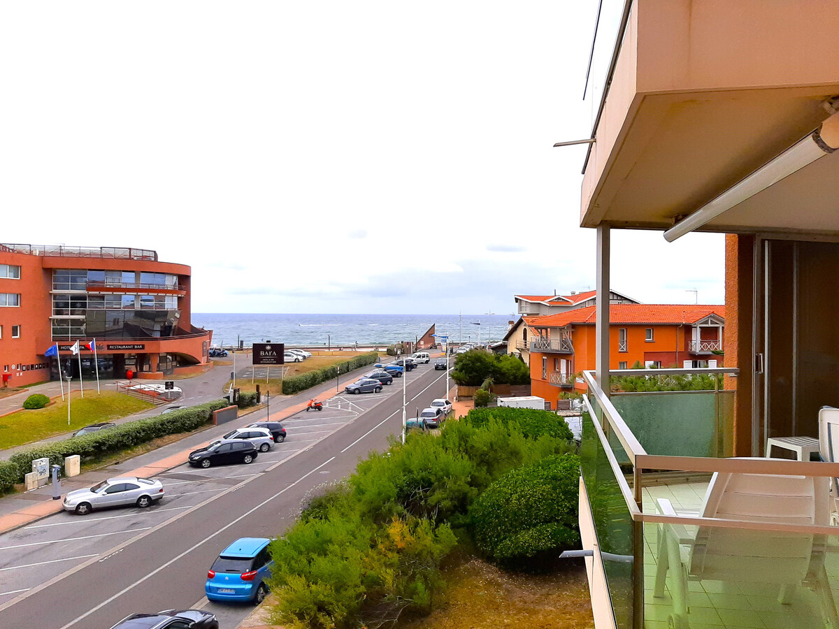 Studio 4 pers. Capbreton : terrasse vue océan & parking - Photo 11