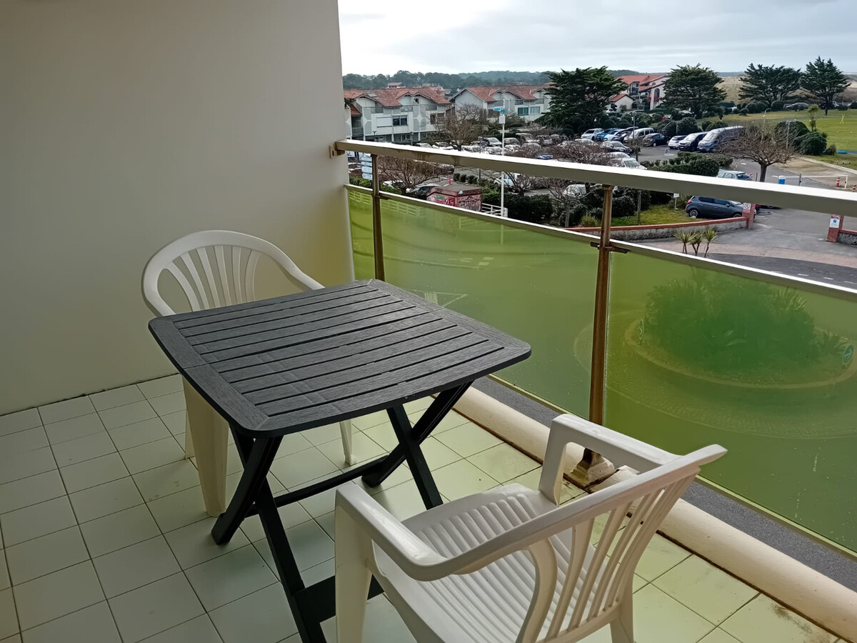 Studio 4 pers. Capbreton : terrasse vue océan & parking - Photo 12