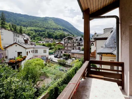 Duplex 3 pièces centre Brides-les-Bains, balcon sud : photo 5