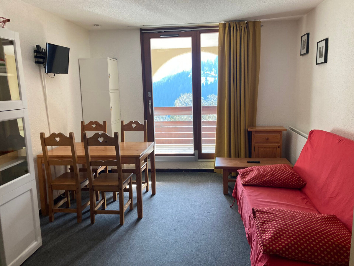 Studio cabine 4 pers au Pleynet, balcon et accès pistes - Photo 1