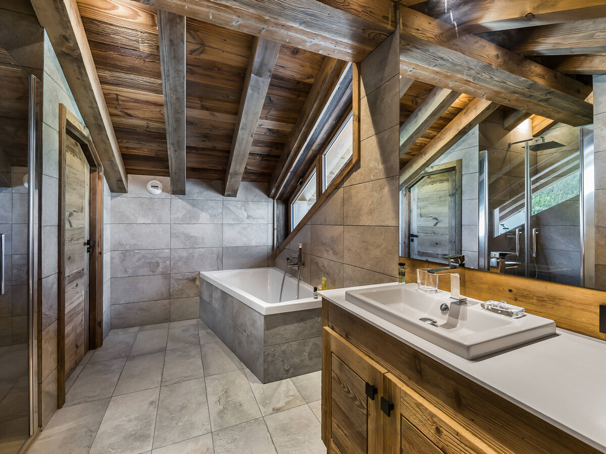 Duplex 222m² sauna, 5 chambres pour 10 à Méribel - Photo 8