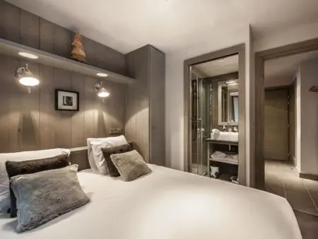 Appartement moderne avec cheminée, parking et Wi-Fi, Courchevel : photo 6