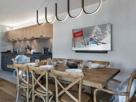 Appartement T4 Courchevel, proche pistes, parking, wifi : photo 6