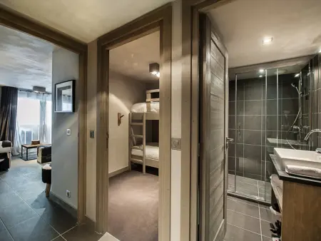 Courchevel : Appartement cosy 4 personnes avec parking : photo 9