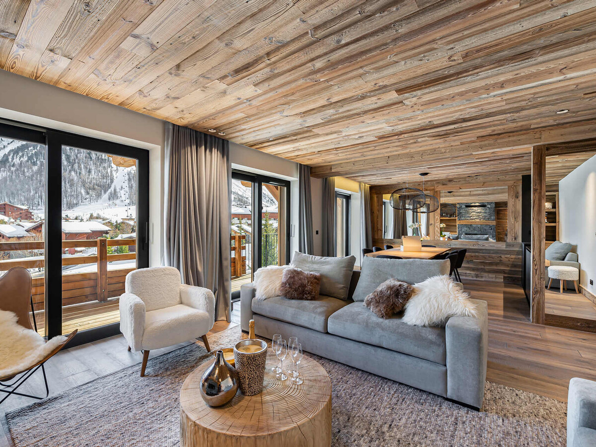 Appartement 135m² Val-d'Isère, 3 chambres, terrasse 20m² - Photo 1