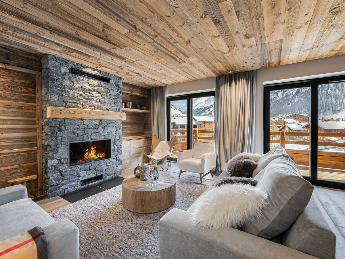 Appartement 135m² Val-d'Isère, 3 chambres, terrasse 20m² - Photo 2