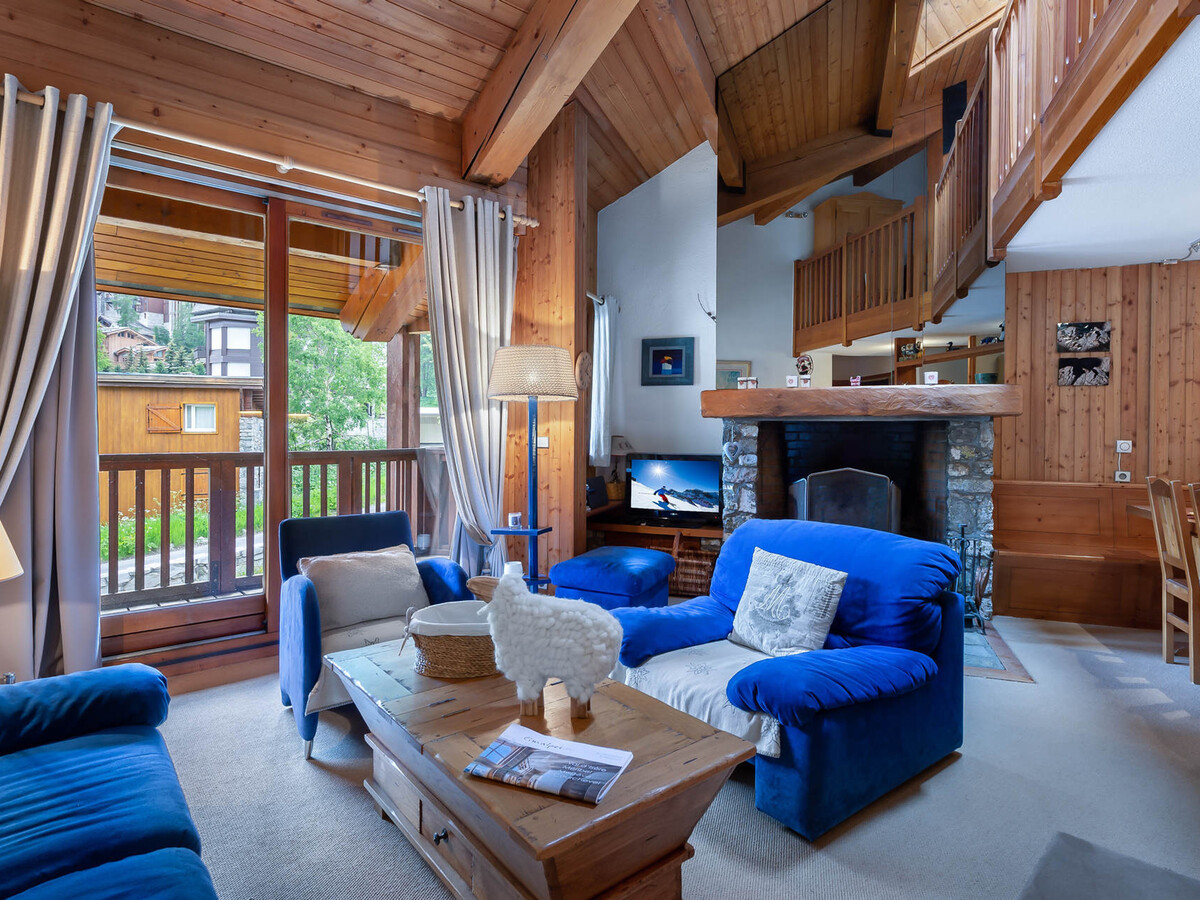 Duplex 3 pièces mezzanine, centre Val-d'Isère, parking - Photo 1