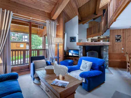 Location appartement à Val d'Isère, Duplex 3 Pièces avec Mezzanine, Centre de Val dIsère, Proche des Pistes, Parking et Cheminée