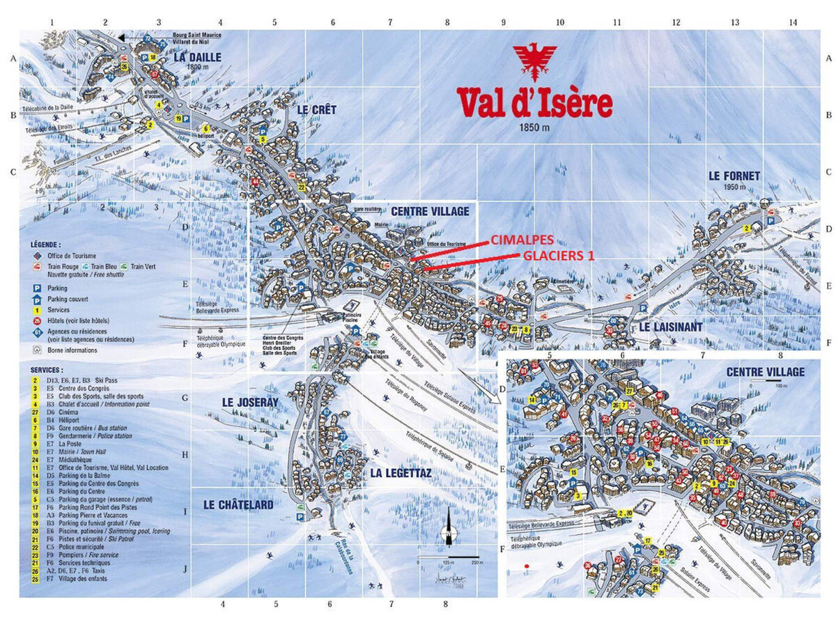 Appartement 95m² plein centre Val-d'Isère, 4 chambres - Photo 9