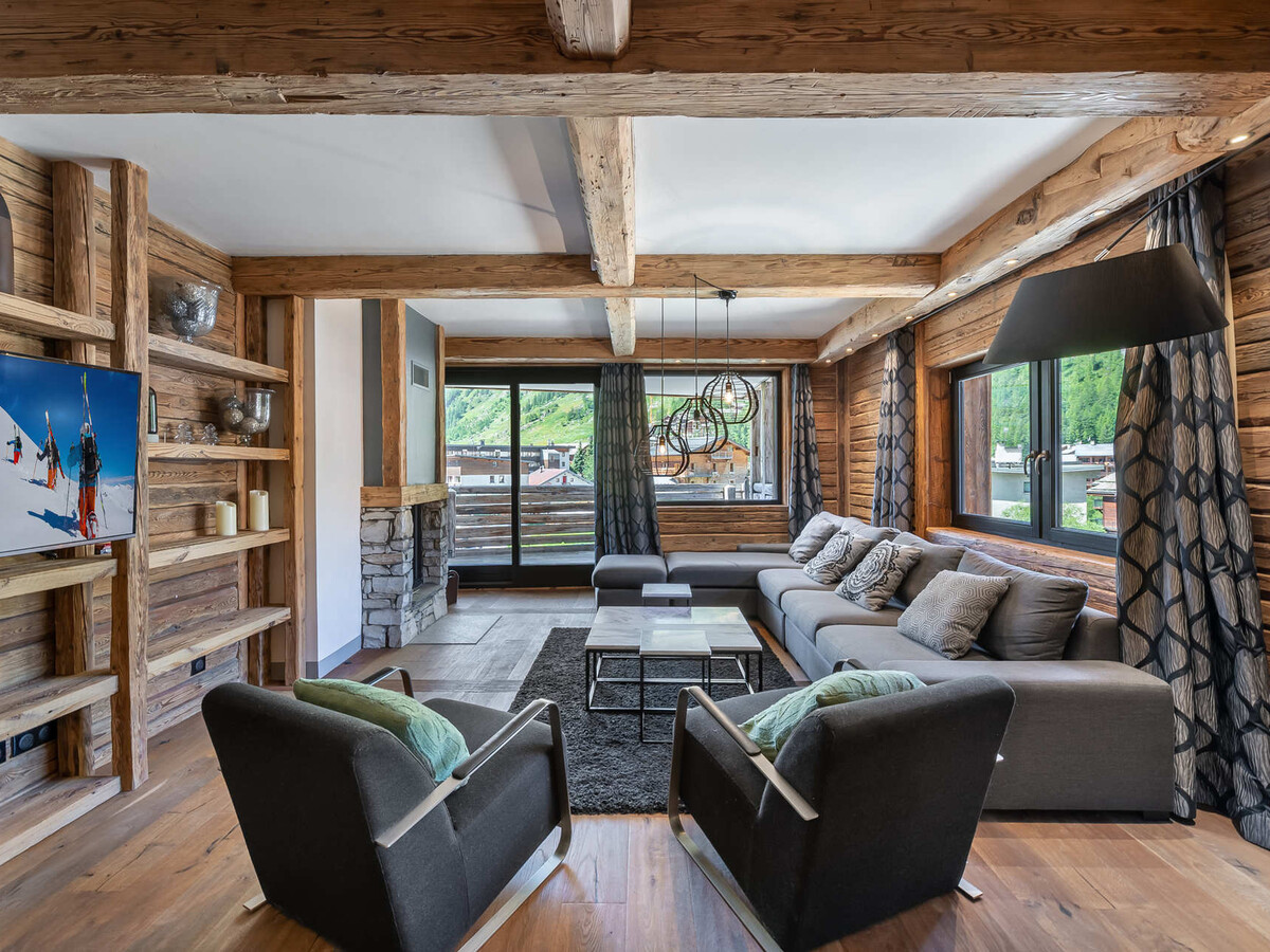 Appartement 4 chambres avec sauna à Val-d'Isère - Photo 2