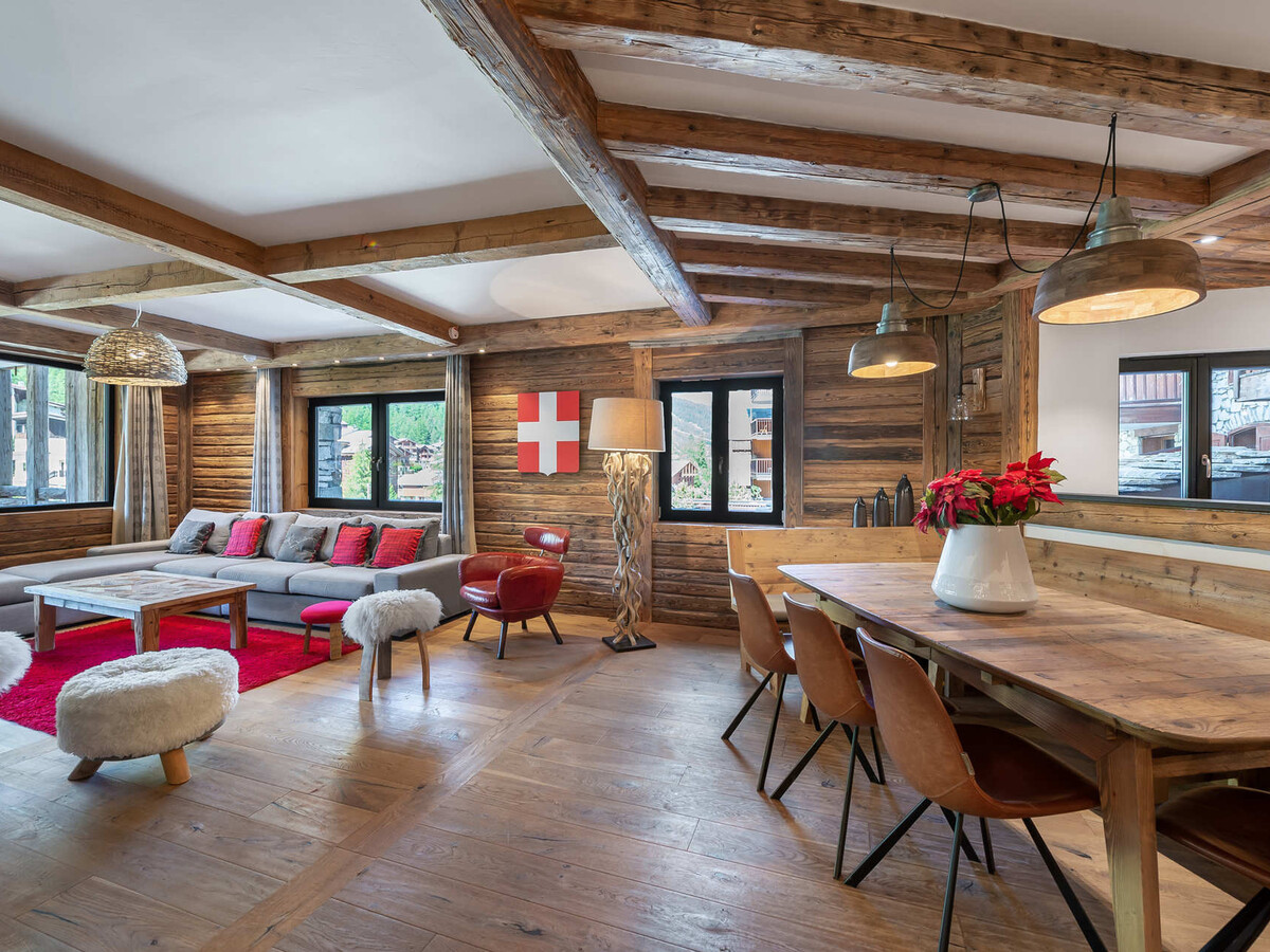 Appartement 8 personnes Val-d'Isère, sauna et vue panoramique - Photo 1
