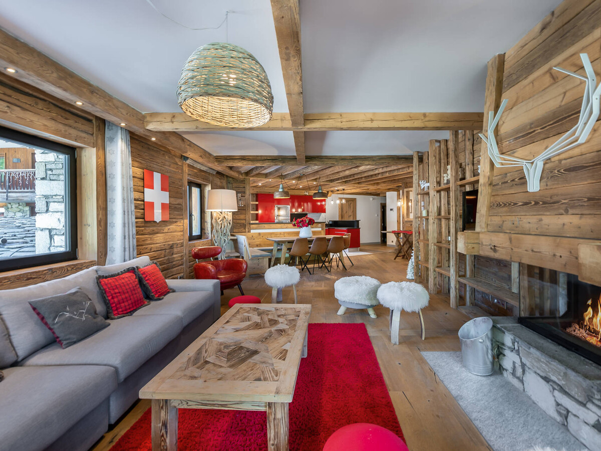 Appartement 8 personnes Val-d'Isère, sauna et vue panoramique - Photo 2