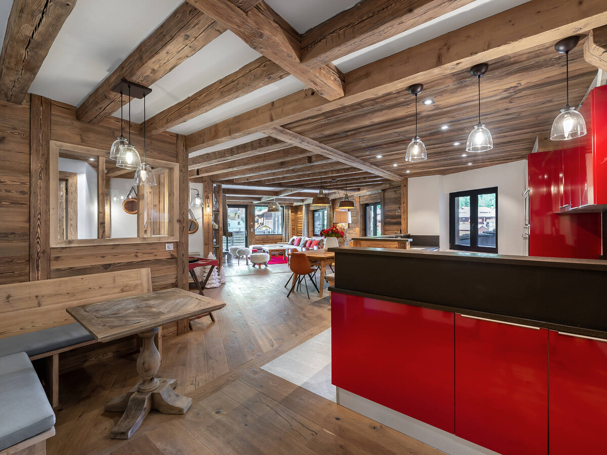 Appartement 8 personnes Val-d'Isère, sauna et vue panoramique - Photo 4