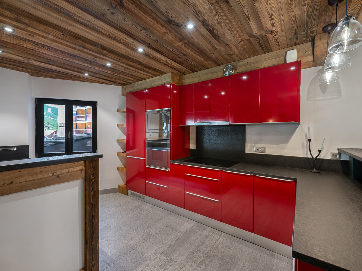 Appartement 8 personnes Val-d'Isère, sauna et vue panoramique - Photo 5