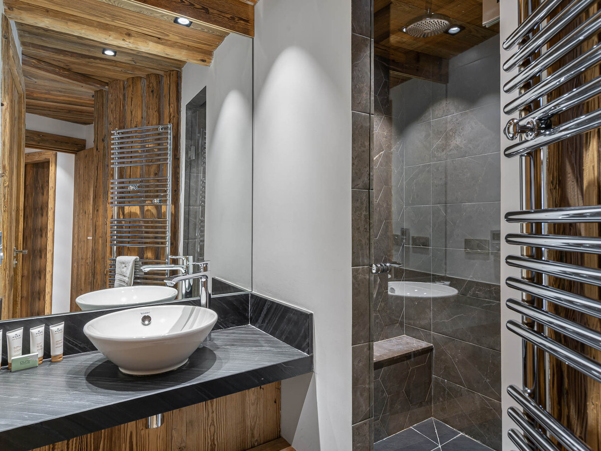 Appartement 8 personnes Val-d'Isère, sauna et vue panoramique - Photo 8