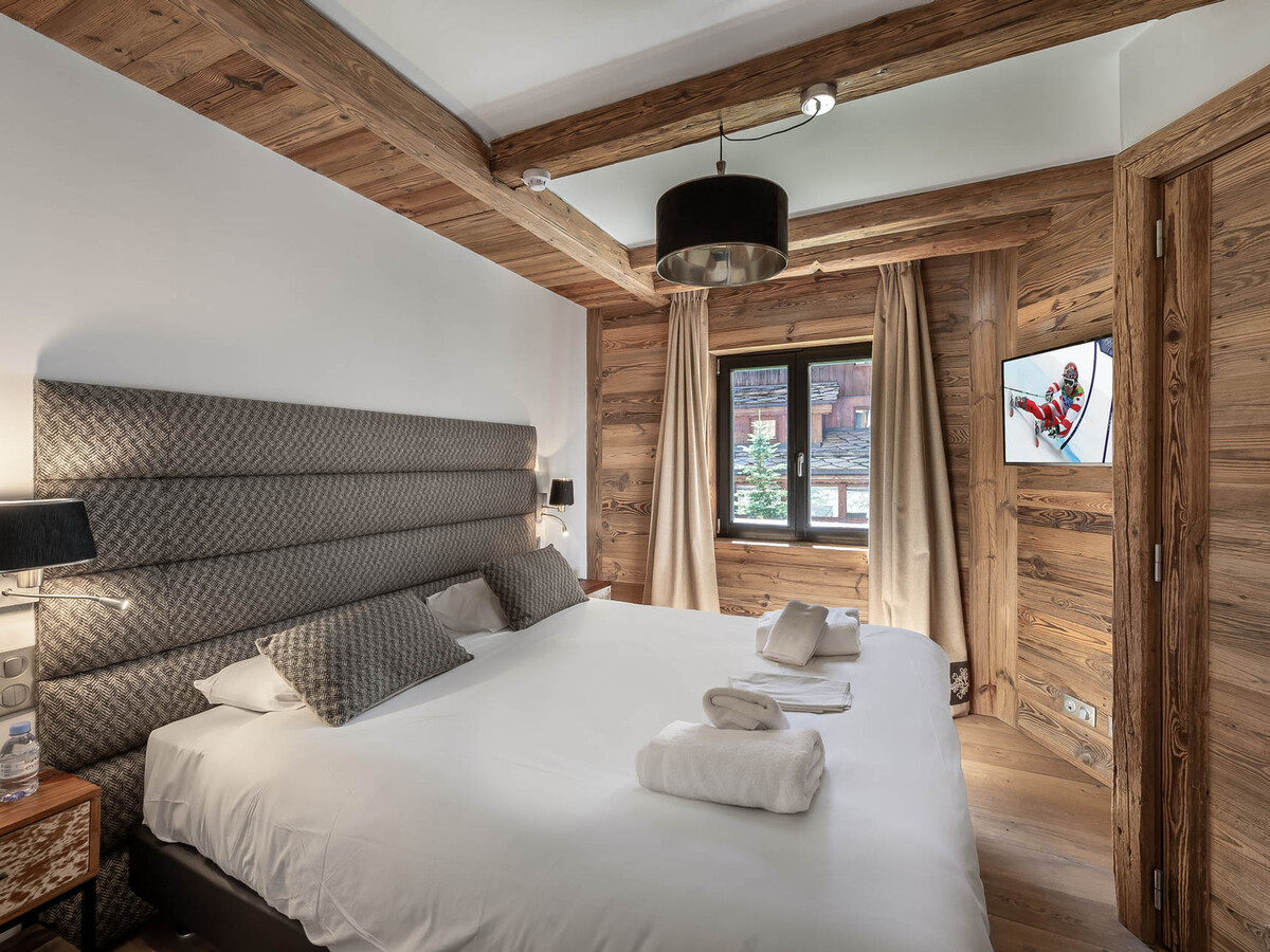Appartement 8 personnes Val-d'Isère, sauna et vue panoramique - Photo 9