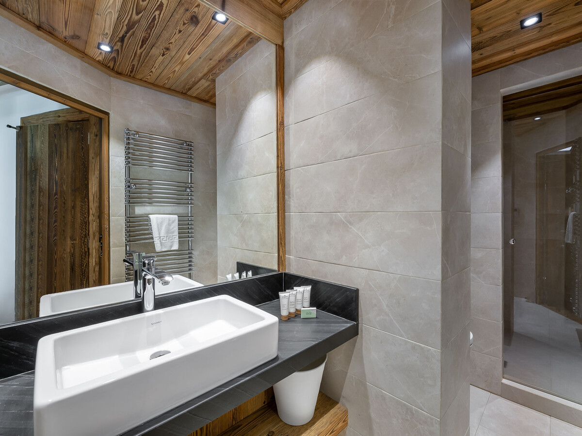 Appartement 8 personnes Val-d'Isère, sauna et vue panoramique - Photo 10