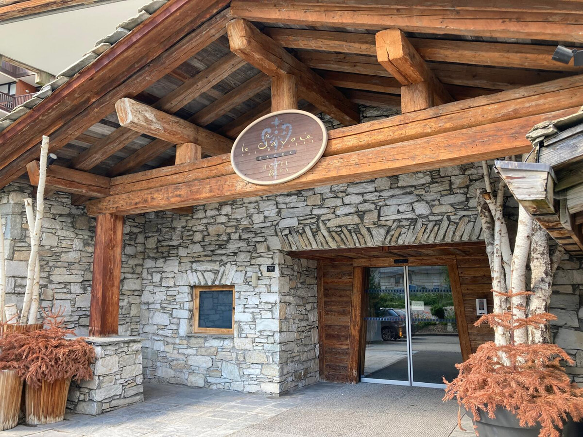 Appartement 8 personnes Val-d'Isère, sauna et vue panoramique - Photo 12