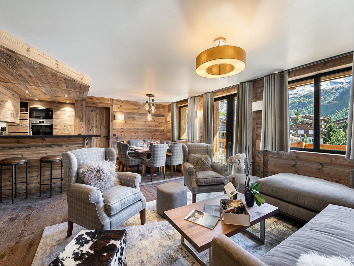 Appartement 100m² pour 8 pers., 4 chambres, Val-d'Isère - Photo 1