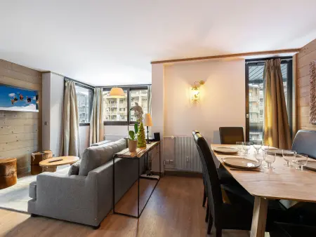 Location appartement à Val d'Isère, Duplex moderne à 100m des pistes, WIFI, casier à skis
