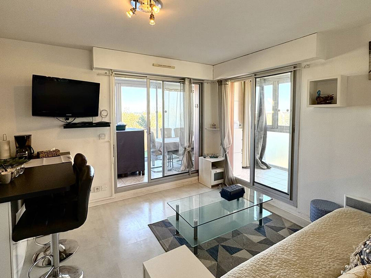 T2 vue mer avec terrasse, parking privé - Le Barcarès - Photo 2