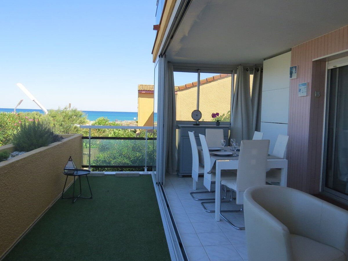 T2 vue mer avec terrasse, parking privé - Le Barcarès - Photo 4