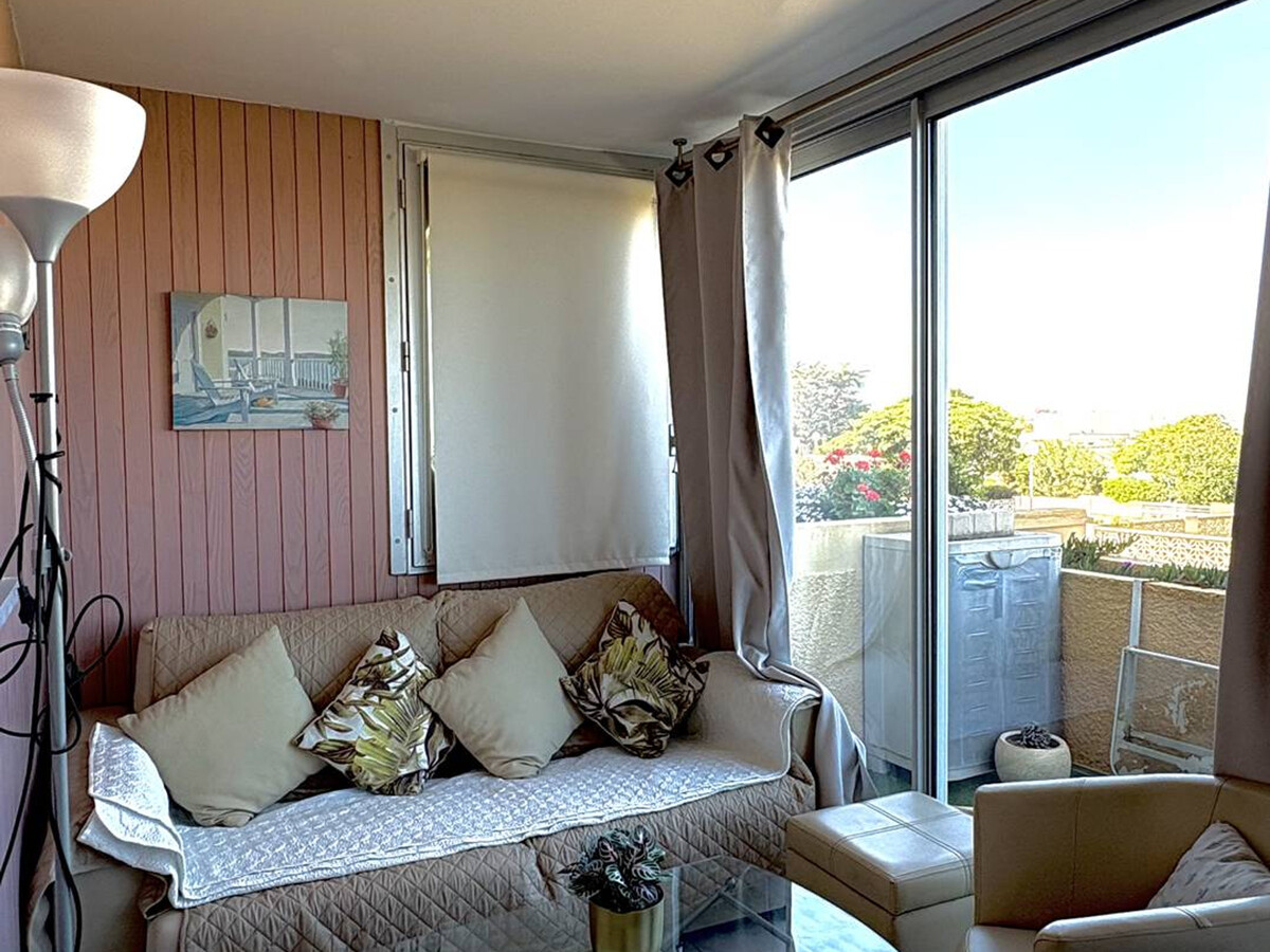 T2 vue mer avec terrasse, parking privé - Le Barcarès - Photo 5