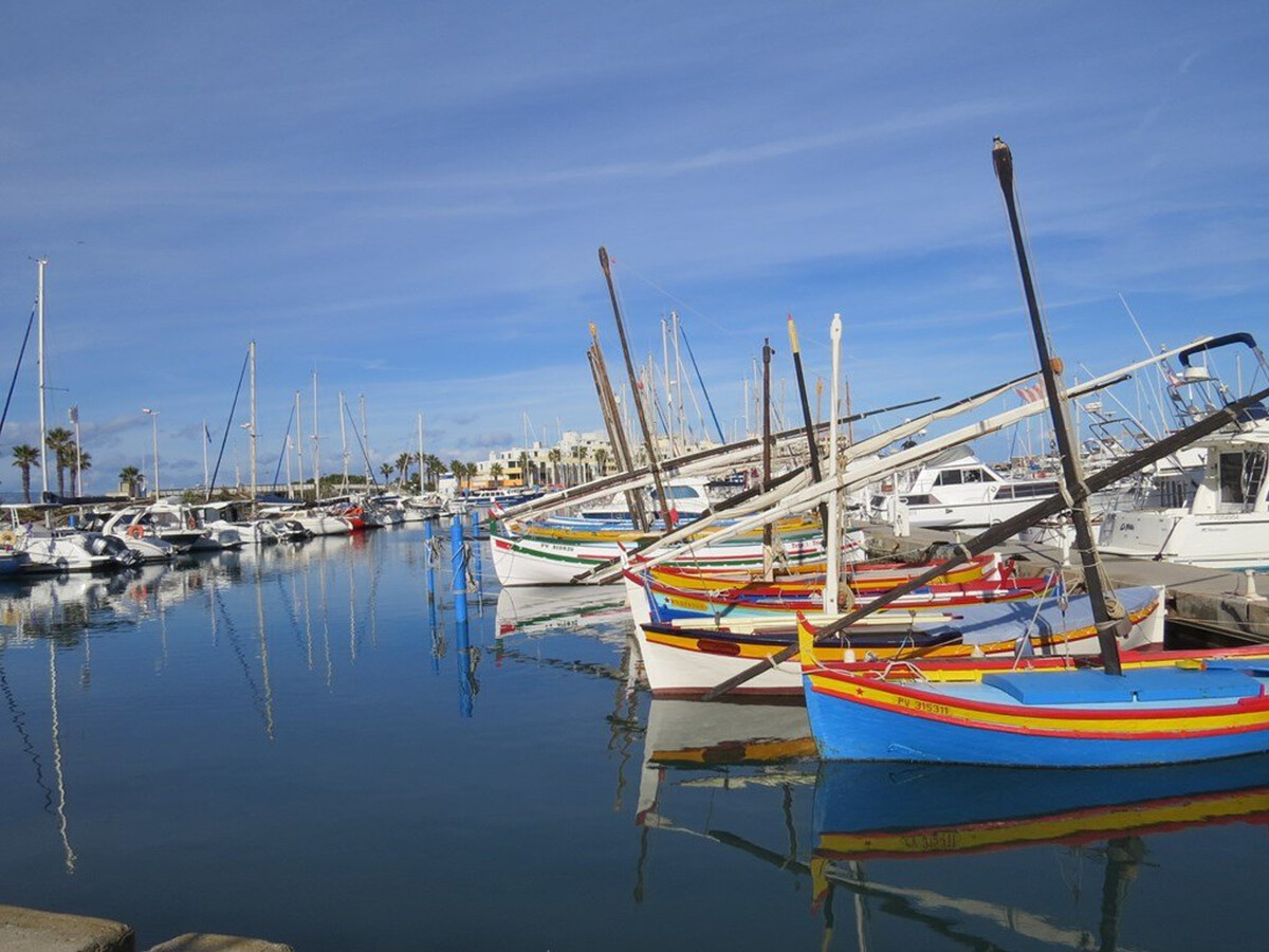 T2 vue mer avec terrasse, parking privé - Le Barcarès - Photo 15