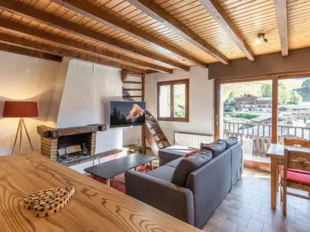 Duplex Ancolie, 6 pers., cheminée et balcon sud : photo 4