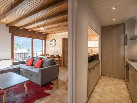 Duplex Ancolie, 6 pers., cheminée et balcon sud : photo 11