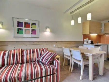 Studio cabine sud Belle Plagne, 50 m des pistes : photo 4