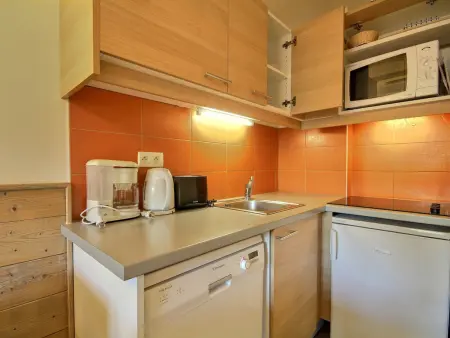 Studio cabine sud Belle Plagne, 50 m des pistes : photo 6