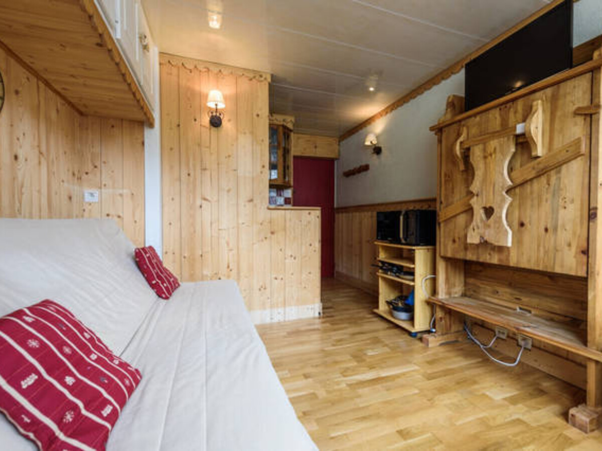 Studio rénové 15m² aux Menuires, vue Croisette - Photo 4