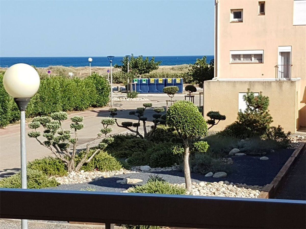 Duplex 5 pers. terrasse vue mer, 100m plage au Barcarès - Photo 1