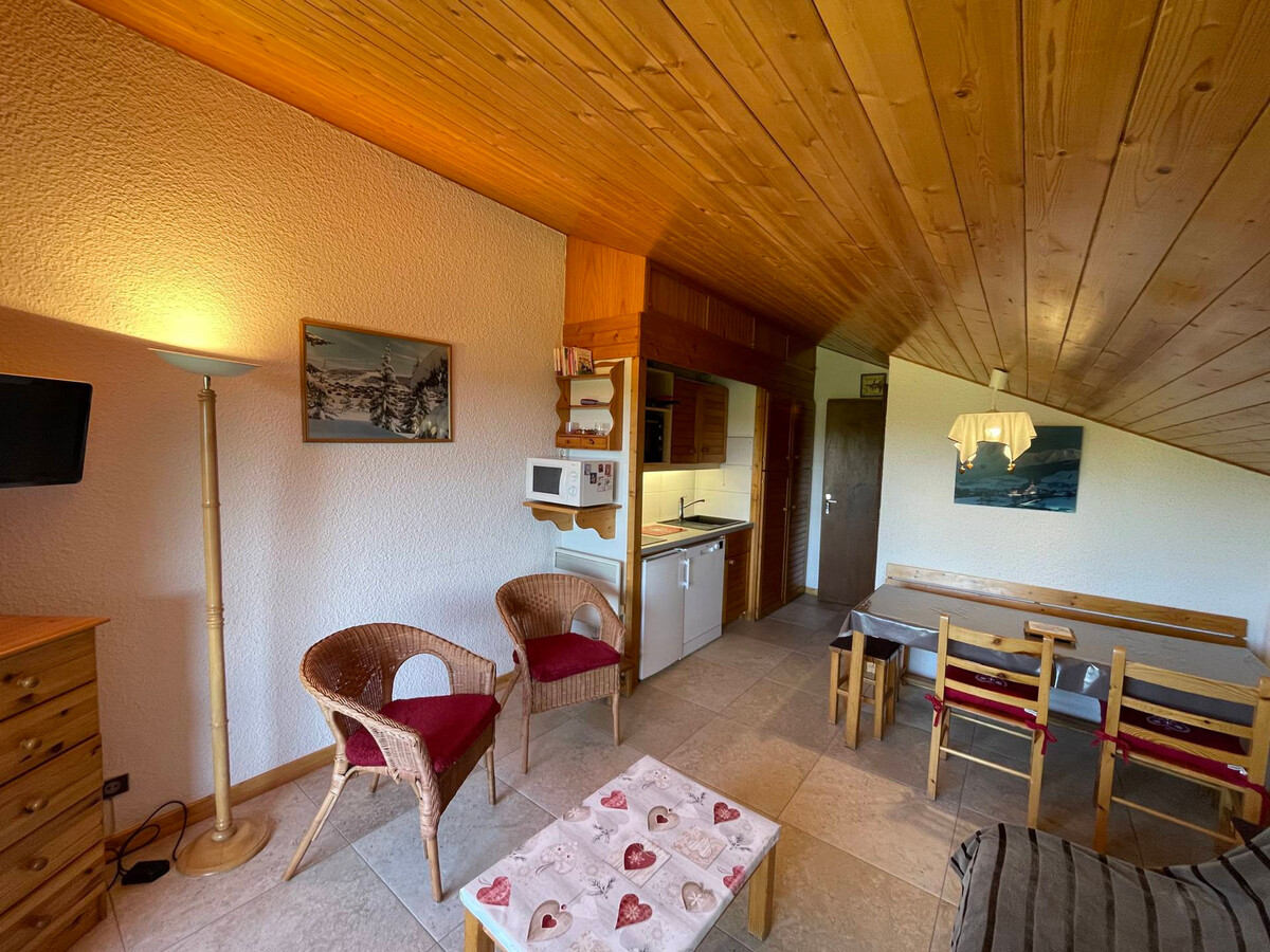 Studio cabine 5 pers. avec garage et balcon sud - Photo 1