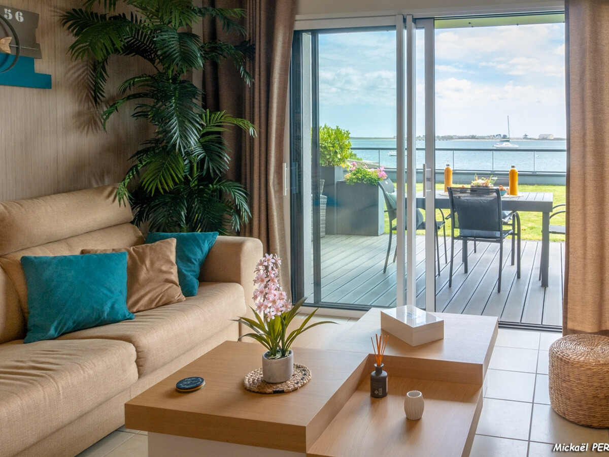 T2 Port-Louis vue mer, terrasse et parking privé - Photo 1