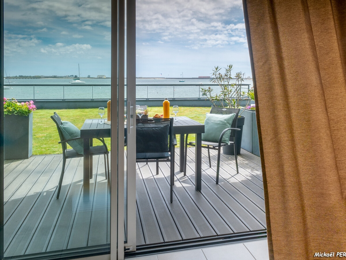 T2 Port-Louis vue mer, terrasse et parking privé - Photo 2